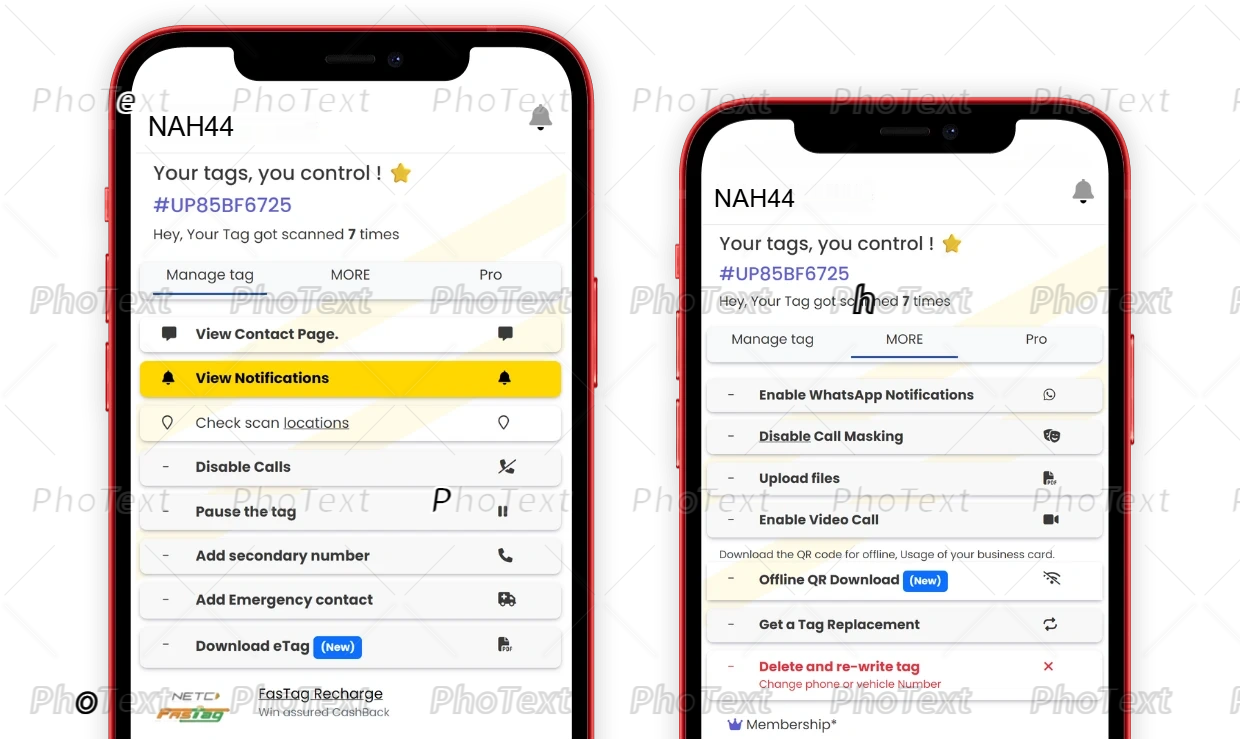 App Management Screen 1